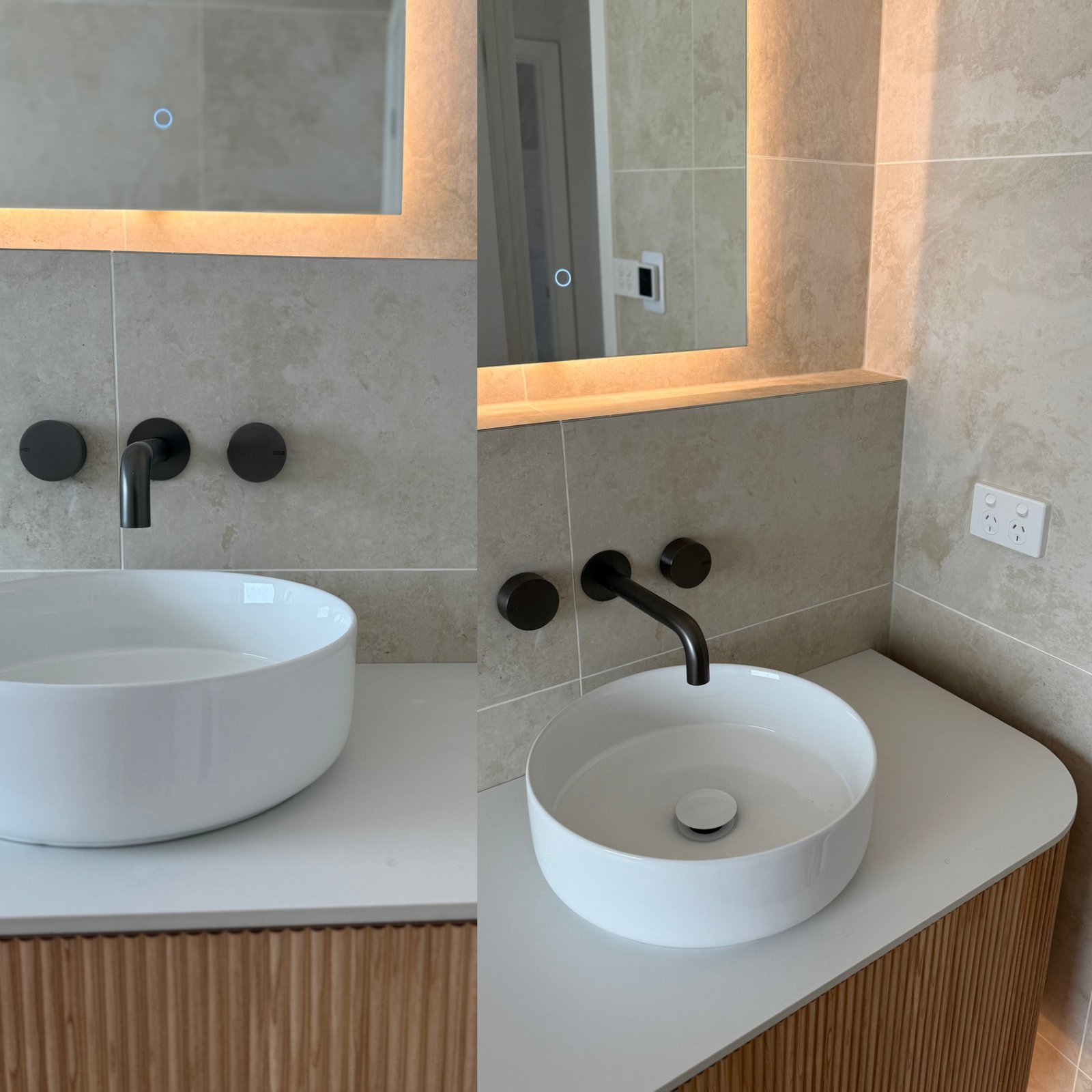 Luxury bathroom renovation by Faber Construction