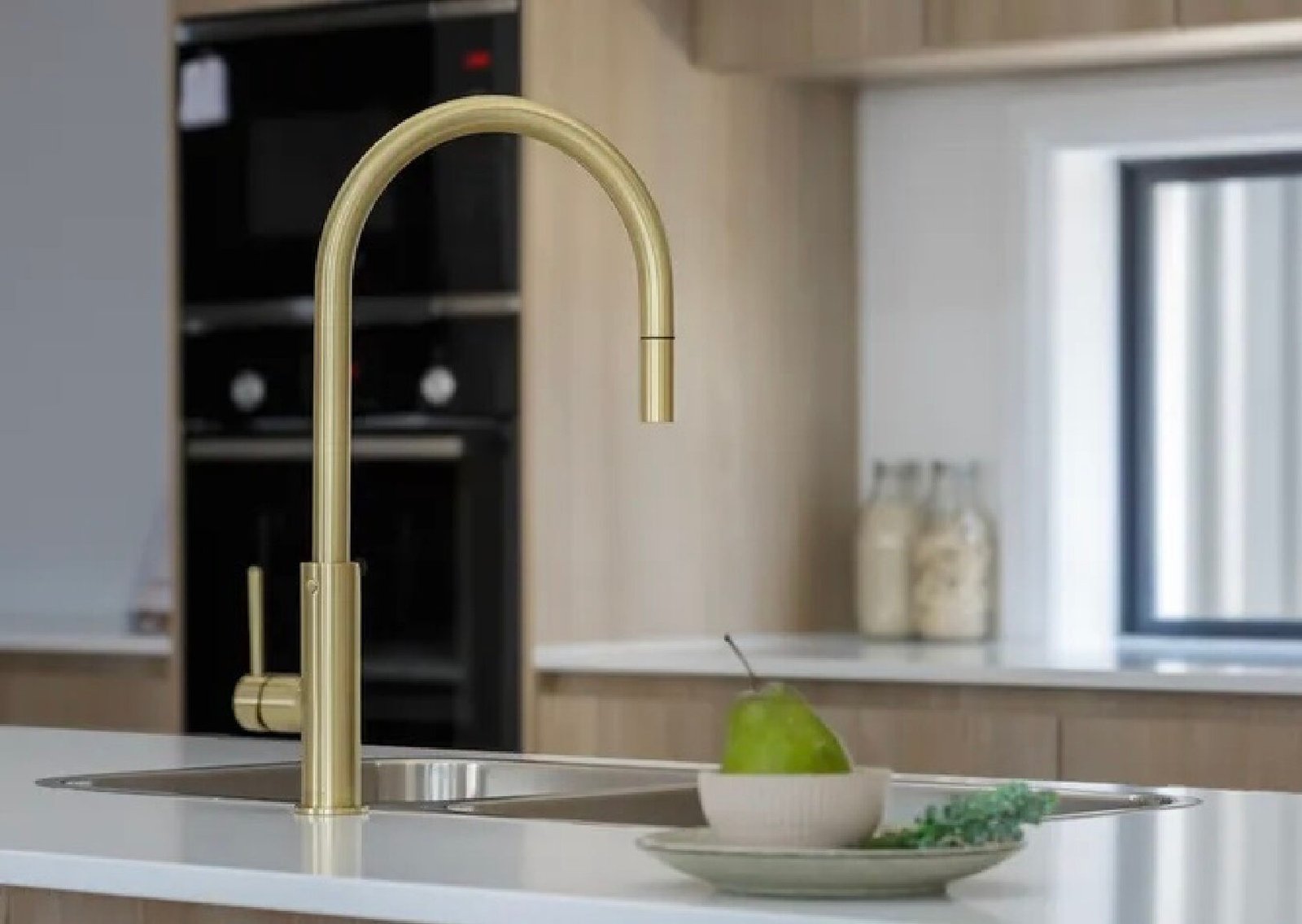 Contemporary kitchen renovation by Faber Construction